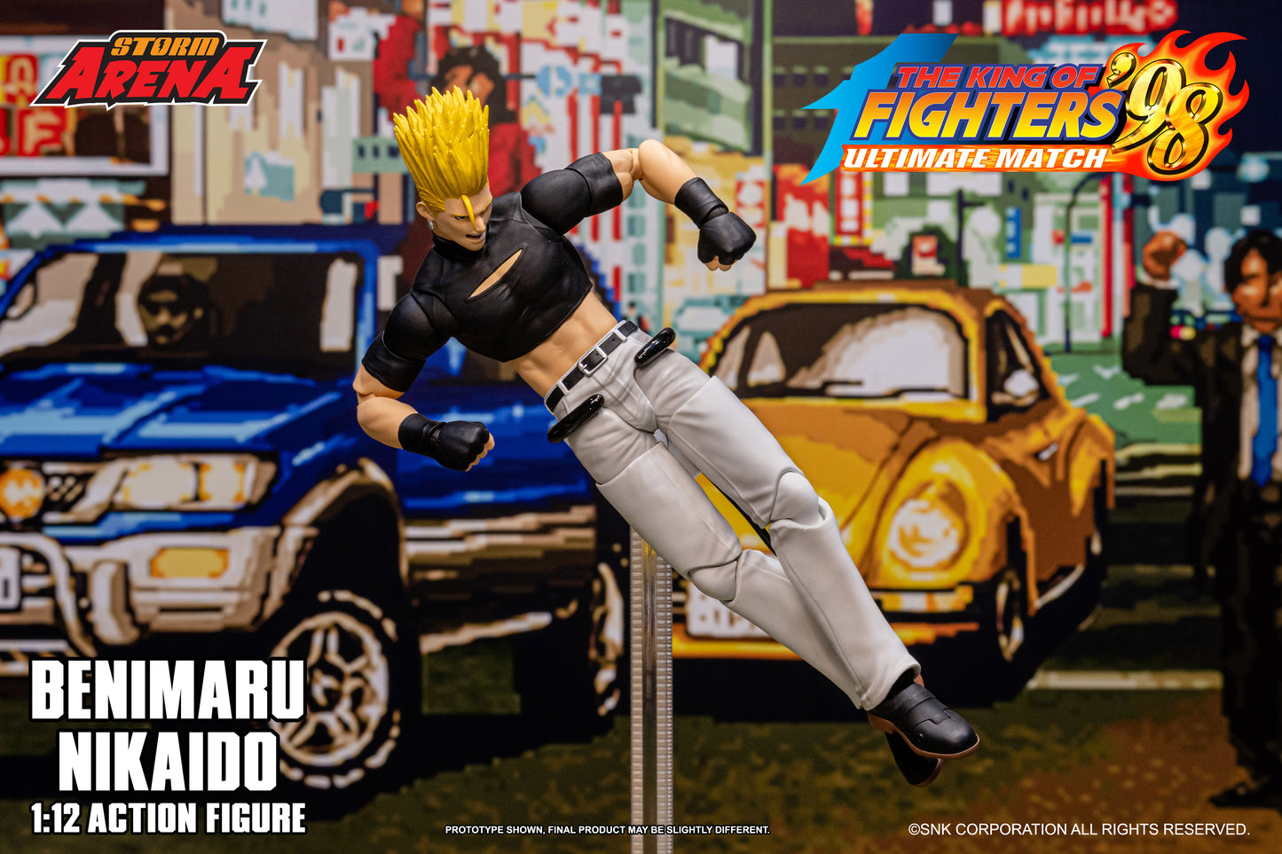 PRE ORDER – 1/12 KOF KING OF FIGHTERS '98 BENIMARU NIKAIDO KFSA01