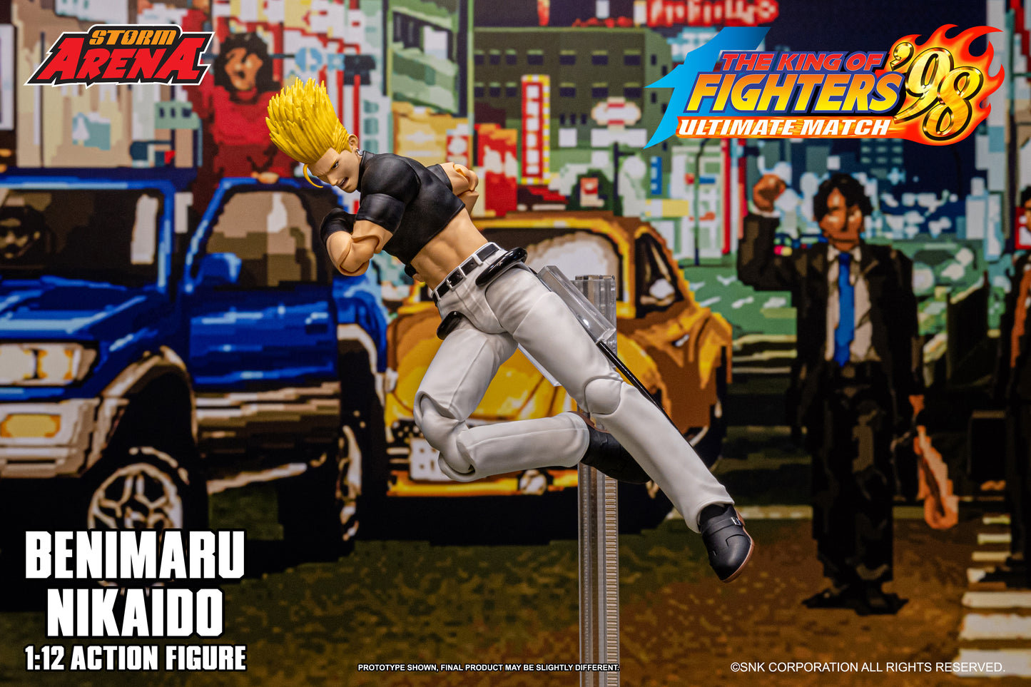PRE ORDER – 1/12 KOF KING OF FIGHTERS '98 BENIMARU NIKAIDO KFSA01