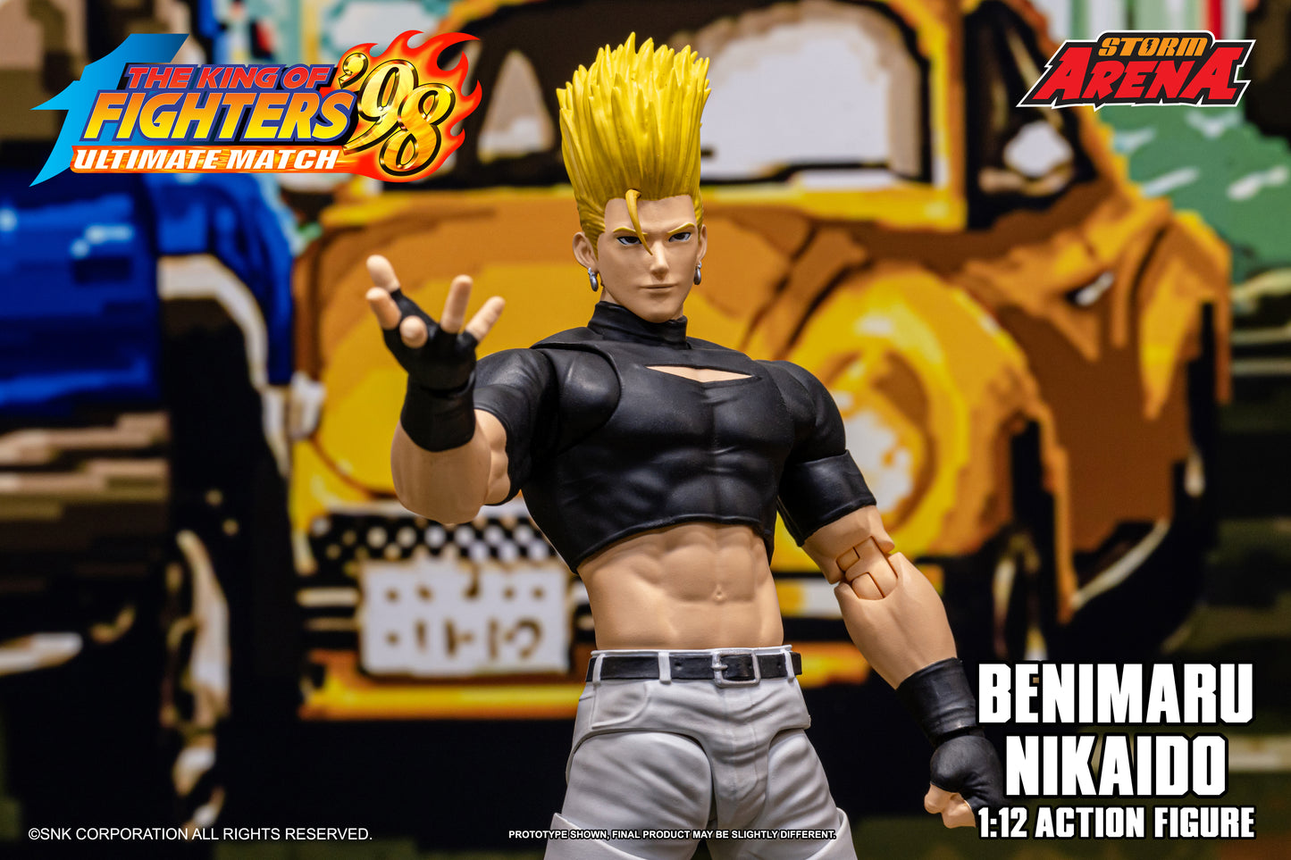 PRE ORDER – 1/12 KOF KING OF FIGHTERS '98 BENIMARU NIKAIDO KFSA01