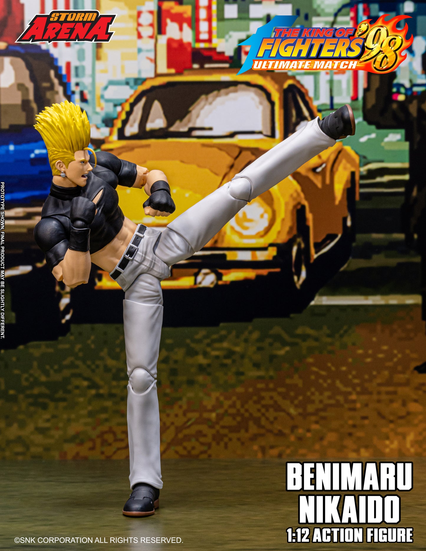PRE ORDER – 1/12 KOF KING OF FIGHTERS '98 BENIMARU NIKAIDO KFSA01