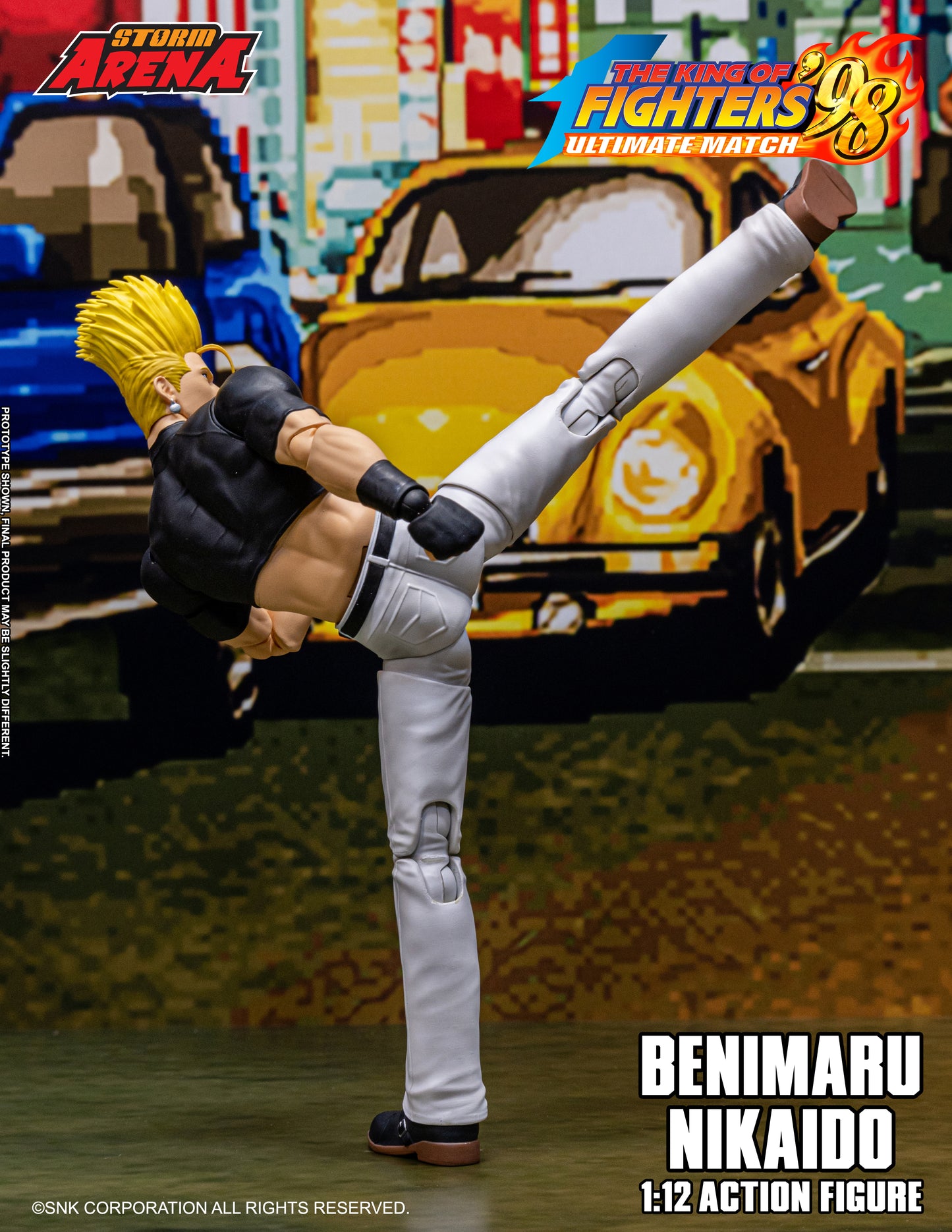 PRE ORDER – 1/12 KOF KING OF FIGHTERS '98 BENIMARU NIKAIDO KFSA01