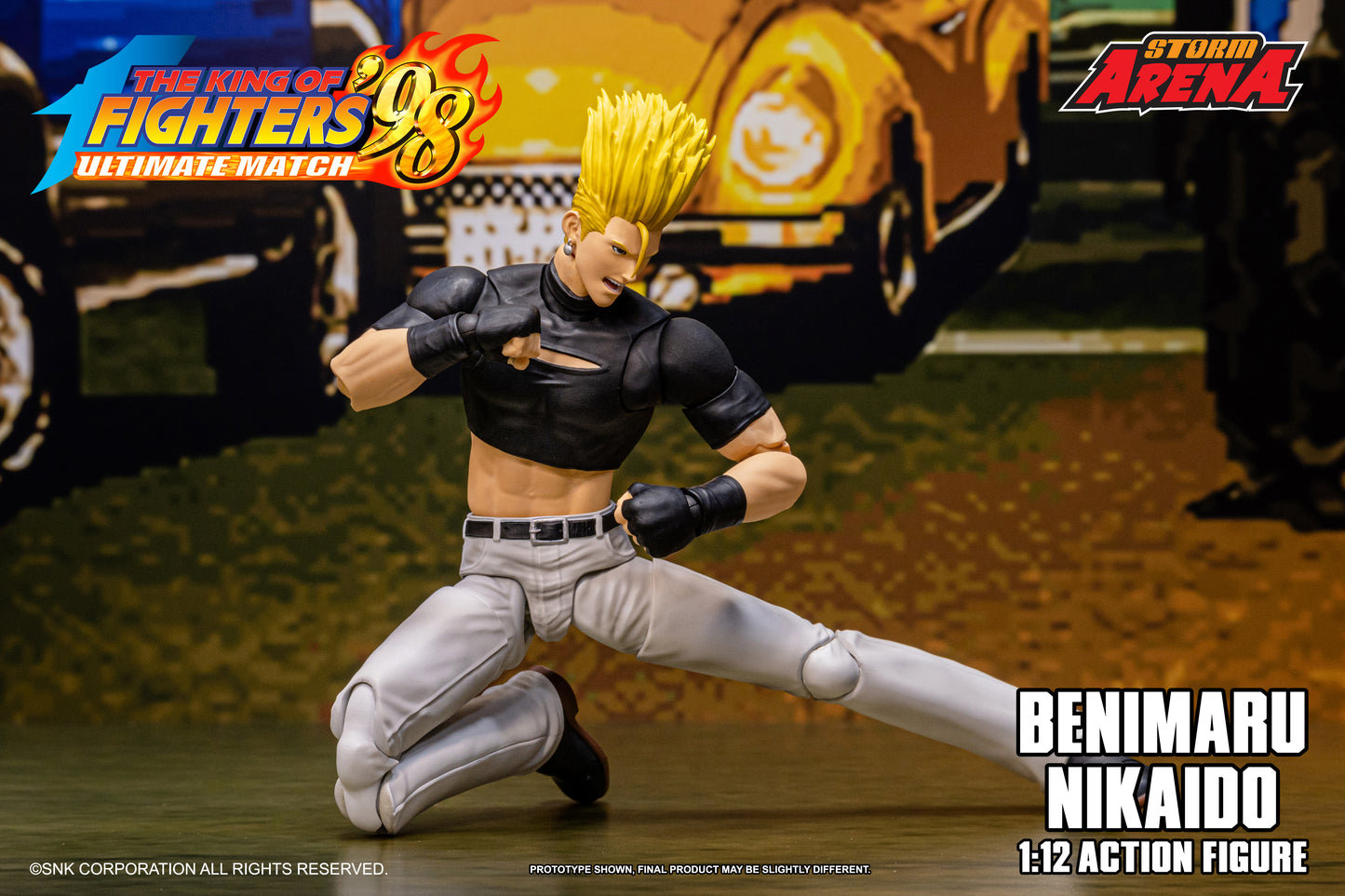 PRE ORDER – 1/12 KOF KING OF FIGHTERS '98 BENIMARU NIKAIDO KFSA01