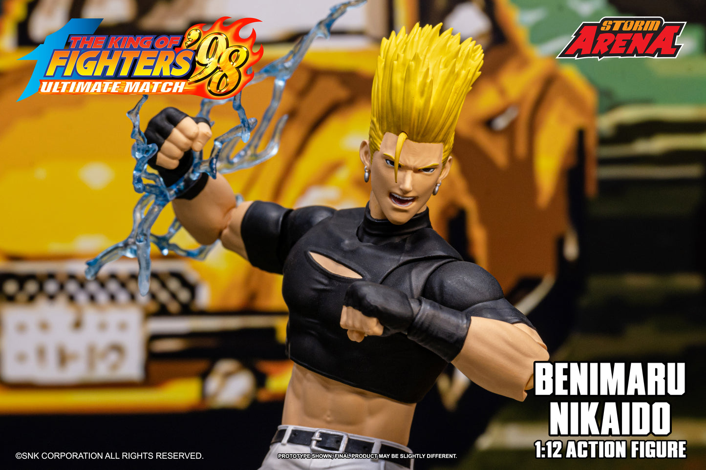 PRE ORDER – 1/12 KOF KING OF FIGHTERS '98 BENIMARU NIKAIDO KFSA01