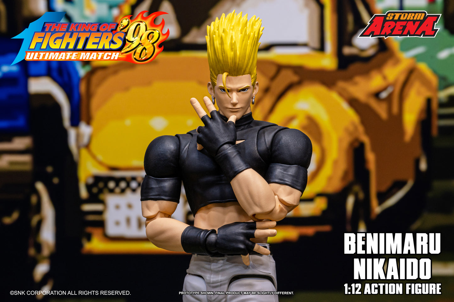 PRE ORDER – 1/12 KOF KING OF FIGHTERS '98 BENIMARU NIKAIDO KFSA01