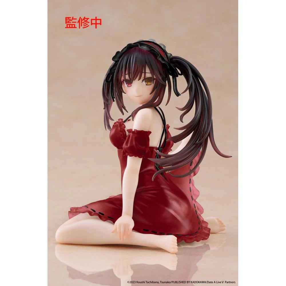 PRE ORDER – DATE A LIVE V DESKTOP CUTE FIGURE - KURUMI TOKISAKI (NIGHTWEAR VER.) RENEWAL