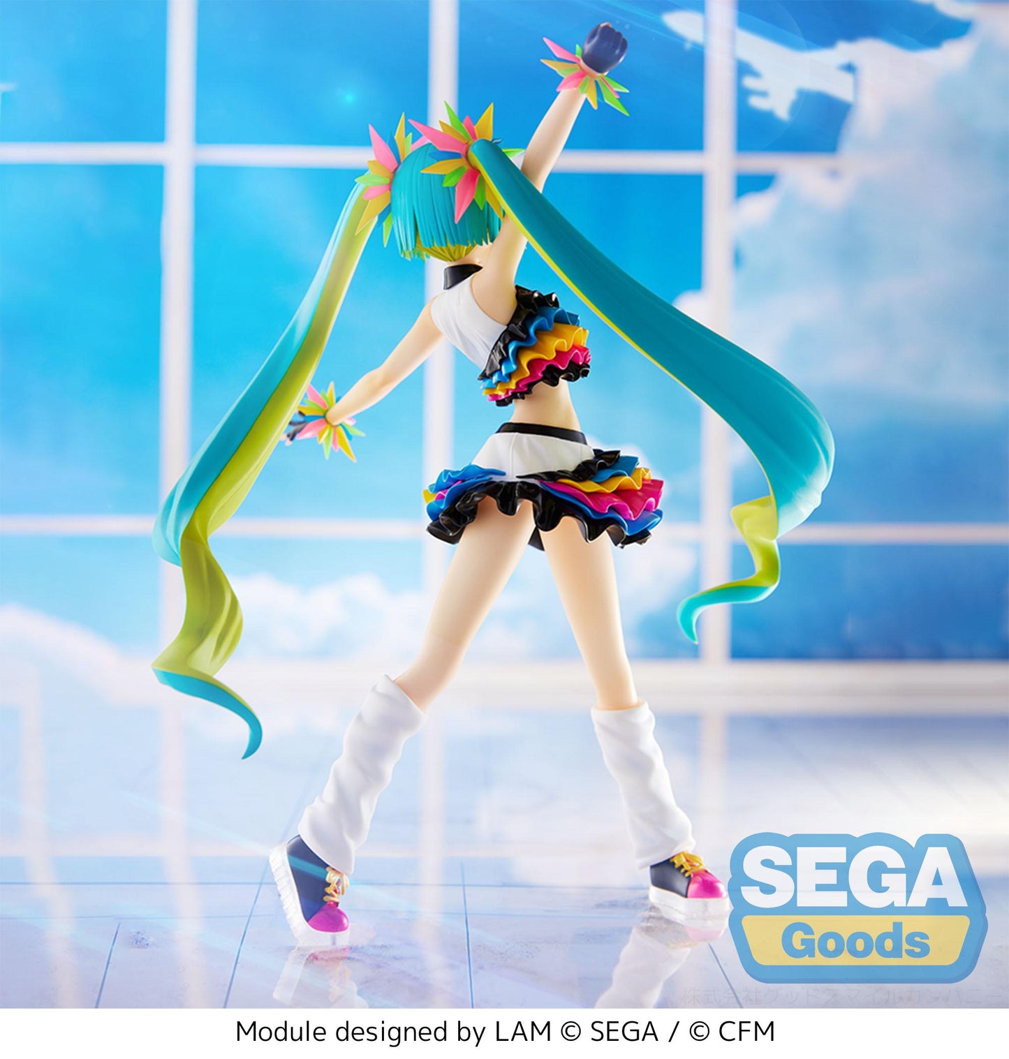 PRE ORDER – FIGURIZM HATSUNE MIKU PROJECT DIVA MEGA39'S - HATSUNE MIKU - CATCH THE WAVE