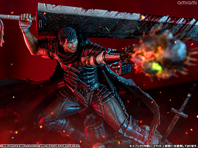 PRE ORDER – 1/7 REPRODUCTION TV ANIME BERSERK GUTS BLACK SWORDSMAN VER