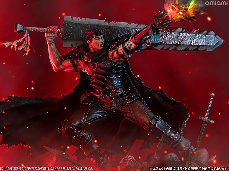 PRE ORDER – 1/7 REPRODUCTION TV ANIME BERSERK GUTS BLACK SWORDSMAN VER