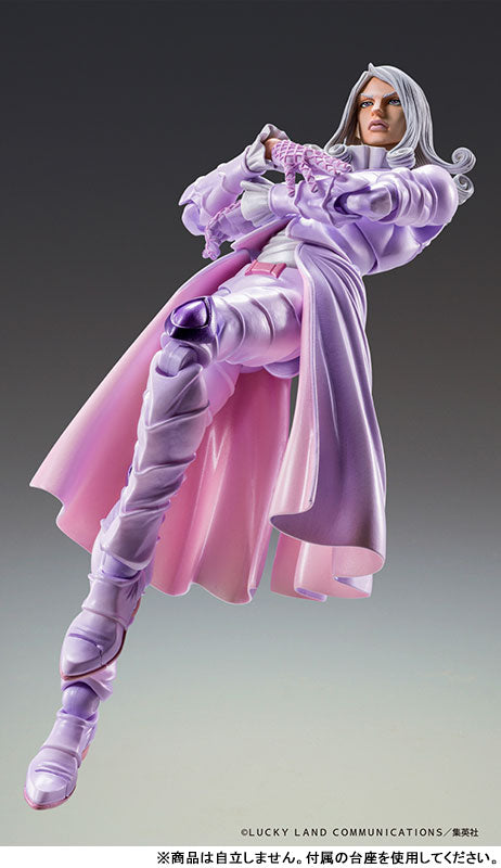 PRE ORDER – SUPER ACTION STATUE - JOJO'S BIZARRE ADVENTURE PART7「STEEL BALL RUN」 - CHOZOKADO FUNNY VALENTINE SECOND