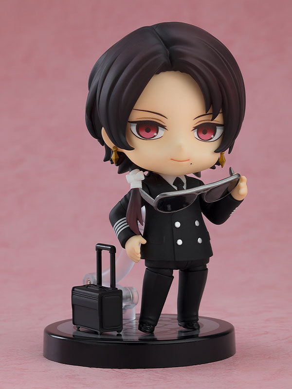 PRE ORDER – NENDOROID STARFLYER X BUTAI TOUKEN RANBU SHIDEN TSUKETARI KITAN NO SOUMATOU - KASHUKIYOMITSU: STARFLYER PILOT (CAPTAIN) VER.