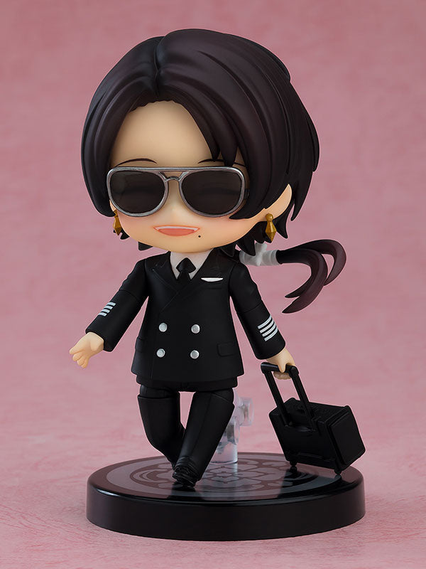 PRE ORDER – NENDOROID STARFLYER X BUTAI TOUKEN RANBU SHIDEN TSUKETARI KITAN NO SOUMATOU - KASHUKIYOMITSU: STARFLYER PILOT (CAPTAIN) VER.