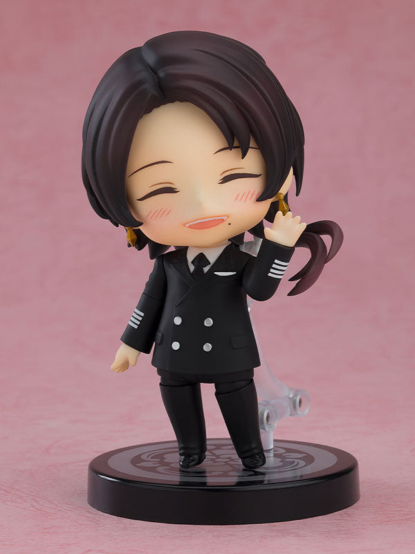 PRE ORDER – NENDOROID STARFLYER X BUTAI TOUKEN RANBU SHIDEN TSUKETARI KITAN NO SOUMATOU - KASHUKIYOMITSU: STARFLYER PILOT (CAPTAIN) VER.