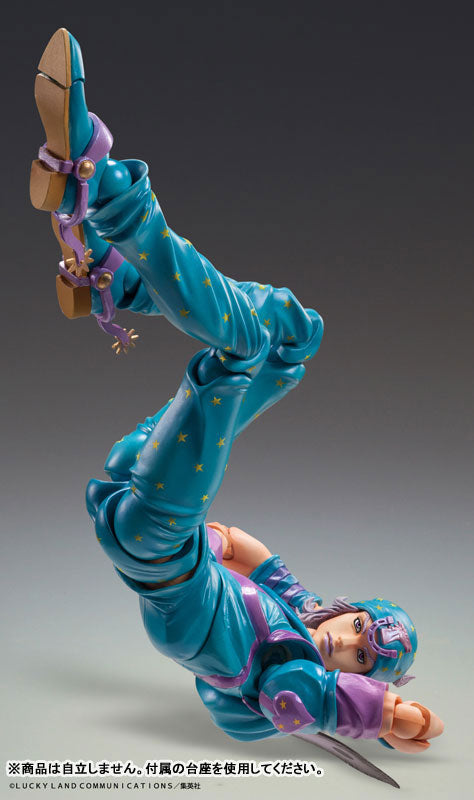 PRE ORDER – SUPER ACTION STATUE - JOJO'S BIZARRE ADVENTURE PART7「STEEL BALL RUN」 - CHOZOKADO JOHNNY JOESTAR SECOND