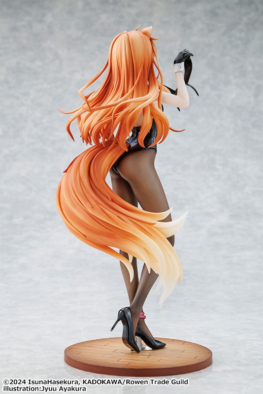 PRE ORDER – 1/7 SPICE AND WOLF: MERCHANT MEETS THE WISE WOLF - HOLO LIGHT NOVEL BUNNY VER. ILLUSTRATION BY JYUU AYAKURA