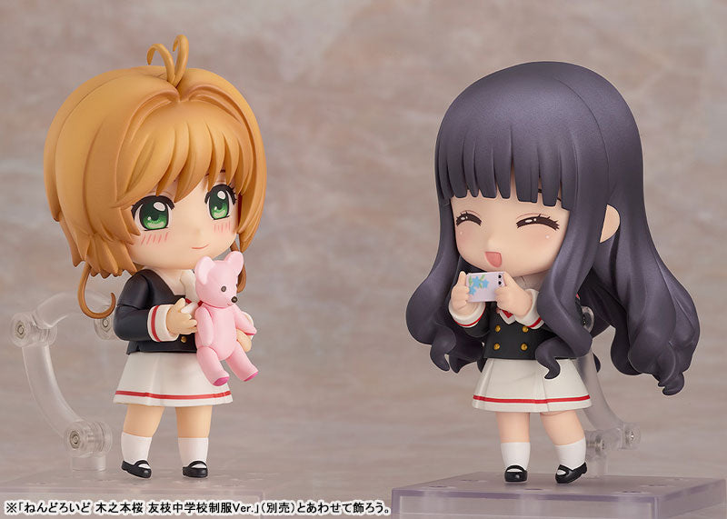 BACK ORDER – NENDOROID CARDCAPTOR SAKURA: CLEAR CARD - TOMOYO DAIDOUJI: TOMOEDA JUNIOR HIGH UNIFORM VER.