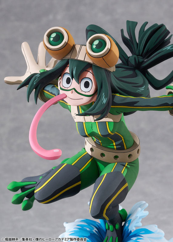 PRE ORDER – 1/8 MY HERO ACADEMIA - TSUYU ASUI HERO SUIT 2D VERSION