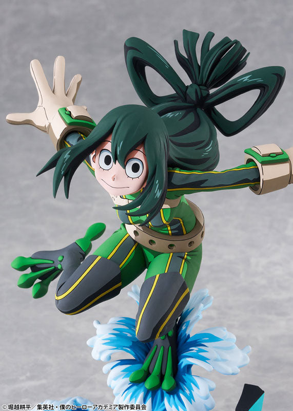 PRE ORDER – 1/8 MY HERO ACADEMIA - TSUYU ASUI HERO SUIT 2D VERSION