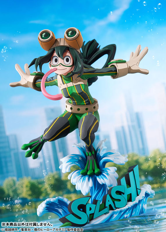PRE ORDER – 1/8 MY HERO ACADEMIA - TSUYU ASUI HERO SUIT 2D VERSION