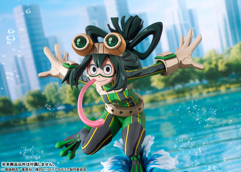 PRE ORDER – 1/8 MY HERO ACADEMIA - TSUYU ASUI HERO SUIT 2D VERSION
