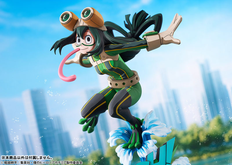 PRE ORDER – 1/8 MY HERO ACADEMIA - TSUYU ASUI HERO SUIT 2D VERSION