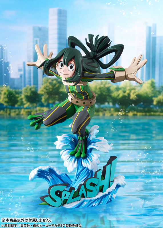 PRE ORDER – 1/8 MY HERO ACADEMIA - TSUYU ASUI HERO SUIT 2D VERSION