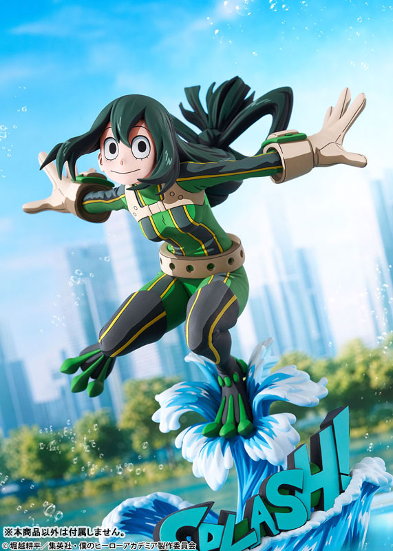 PRE ORDER – 1/8 MY HERO ACADEMIA - TSUYU ASUI HERO SUIT 2D VERSION
