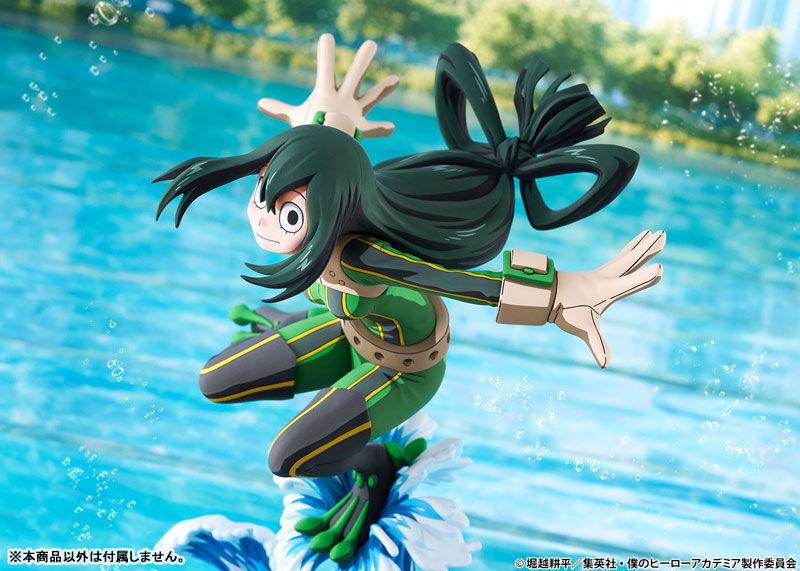 PRE ORDER – 1/8 MY HERO ACADEMIA - TSUYU ASUI HERO SUIT 2D VERSION