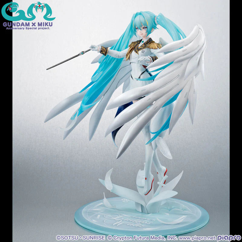 PRE ORDER – LUCREA MOBILE SUIT GUNDAM 45TH ANNIVERSARY X HATSUNE MIKU - HATSUNE MIKU X WING GUNDAM ZERO EW
