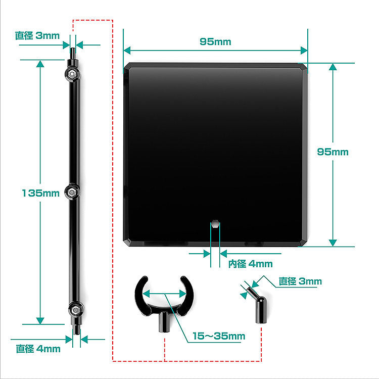 PRE ORDER – THE SIMPLE STAND X3 BLACK (FOR FIGURES & MODELS)