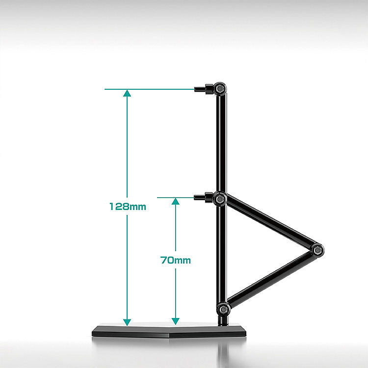 PRE ORDER – THE SIMPLE STAND X3 BLACK (FOR FIGURES & MODELS) HEX TYPE