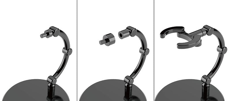 PRE ORDER – THE SIMPLE STAND MINI X4 BLACK (FOR SMALL FIGURES & CHIBI FIGURES)