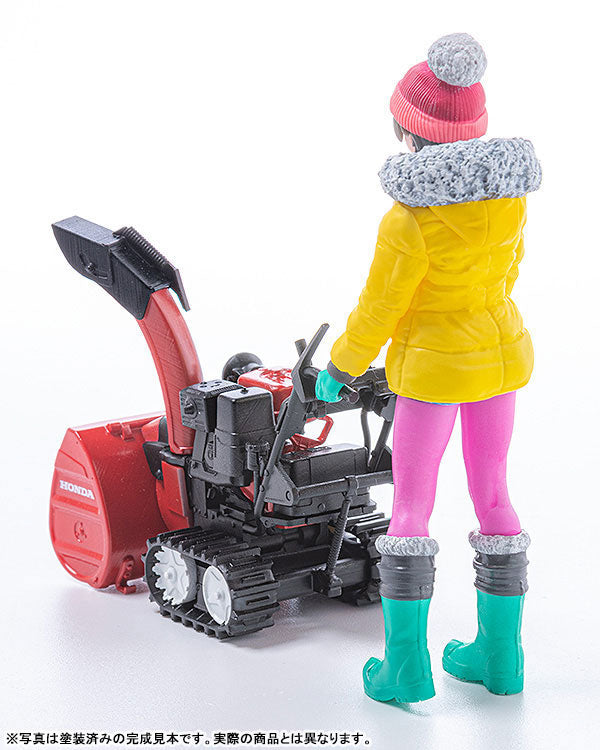 PRE ORDER – 1/20 PLAMAX MF-62: MINIMUM FACTORY MINORI WITH HONDA SMALL SNOW PLOW HSS1170N (JX)