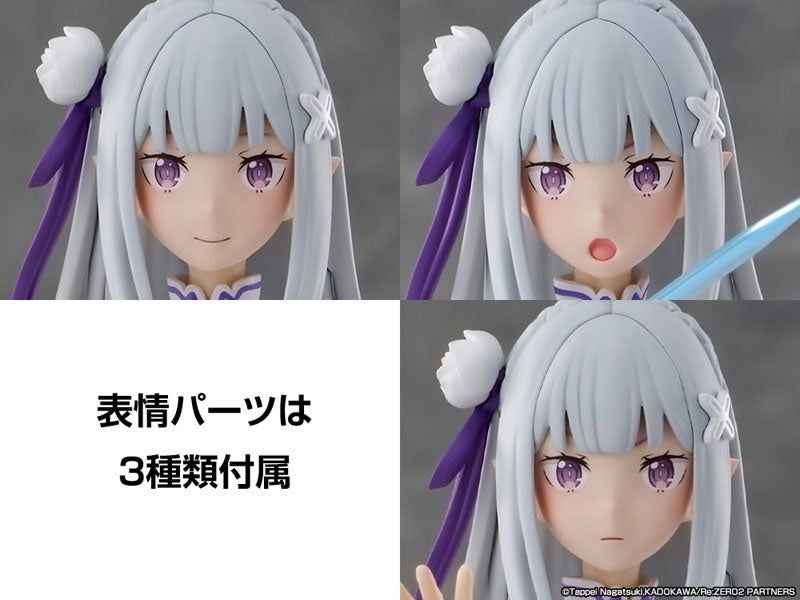 PRE ORDER – KADOKAWA PLASTIC MODEL SERIES RE: ZERO STARTING LIFE IN ANOTHER WORLD - EMILIA