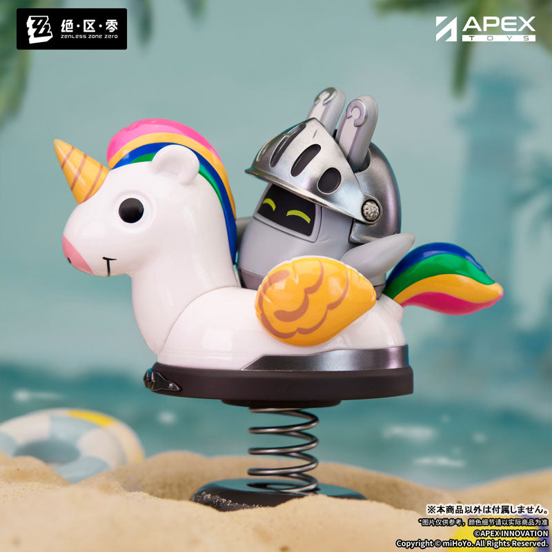 PRE ORDER – ZENLESS ZONE ZERO BANGBOO KNIGHTBOO CHIBI - HAPPYSHAKE SPRINGY FIGURE