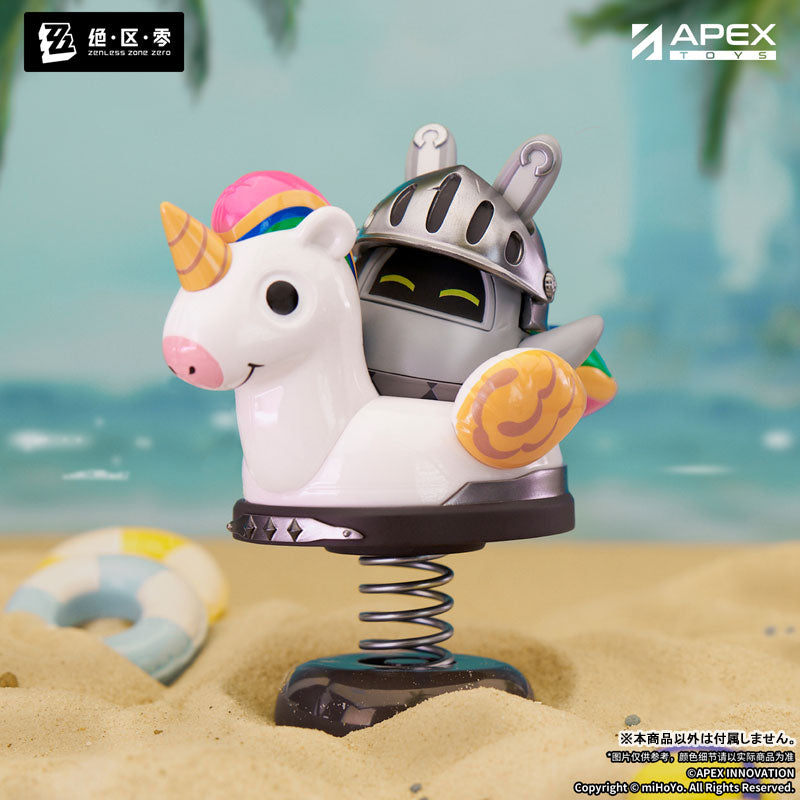 PRE ORDER – ZENLESS ZONE ZERO BANGBOO KNIGHTBOO CHIBI - HAPPYSHAKE SPRINGY FIGURE