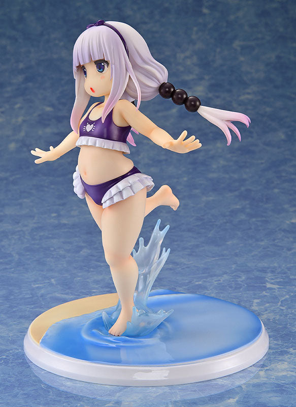 PRE ORDER – 1/6 MISS KOBAYASHI'S DRAGON MAID - KANNA KAMUI : EXCITED TO WEAR A SWIMSUIT AT HOME VER. (PURPLE)