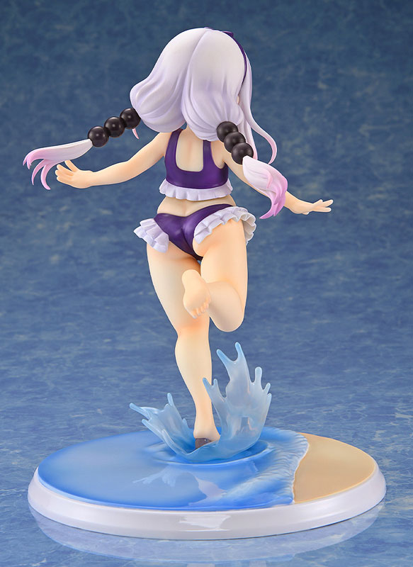 PRE ORDER – 1/6 MISS KOBAYASHI'S DRAGON MAID - KANNA KAMUI : EXCITED TO WEAR A SWIMSUIT AT HOME VER. (PURPLE)