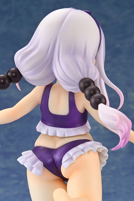 PRE ORDER – 1/6 MISS KOBAYASHI'S DRAGON MAID - KANNA KAMUI : EXCITED TO WEAR A SWIMSUIT AT HOME VER. (PURPLE)