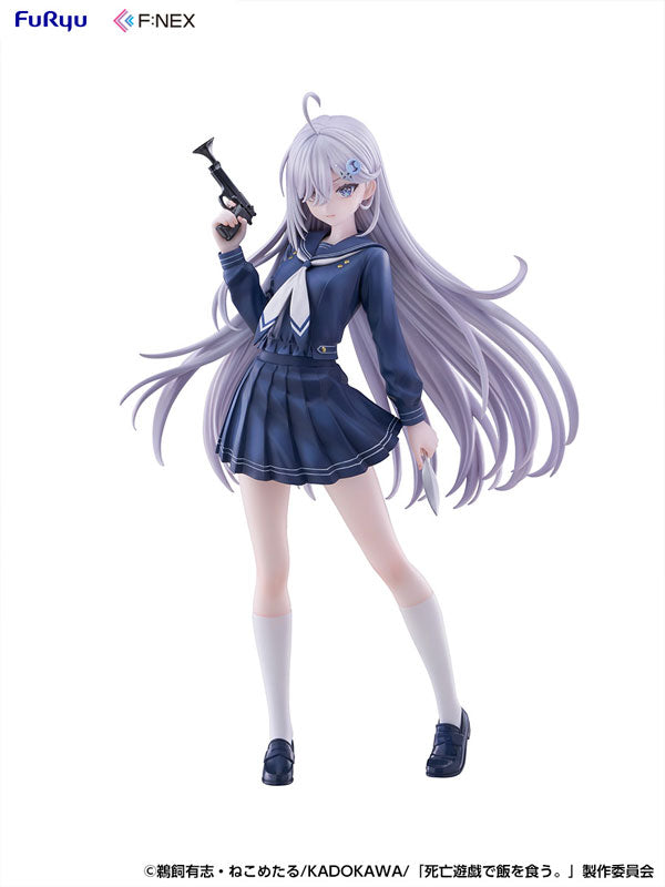 PRE ORDER – 1/7 PLAYING DEATH GAMES TO PUT FOOD ON THE TABLE - YUKI SCHOOL UNIFORM VER.