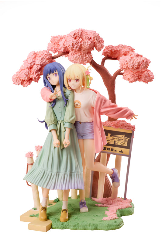PRE ORDER – LYCORIS RECOIL CHISATO NISHIKIGI & TAKINA INOUE SPRING VER. NON-SCALE FIGURE