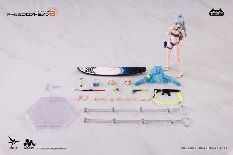PRE ORDER – PA013 1/12 POCKET ART - GIRL'S FRONTLINE - KLUKAI (CERULEAN BREAKER VER.) - STANDARD EDITION ACTION FIGURE