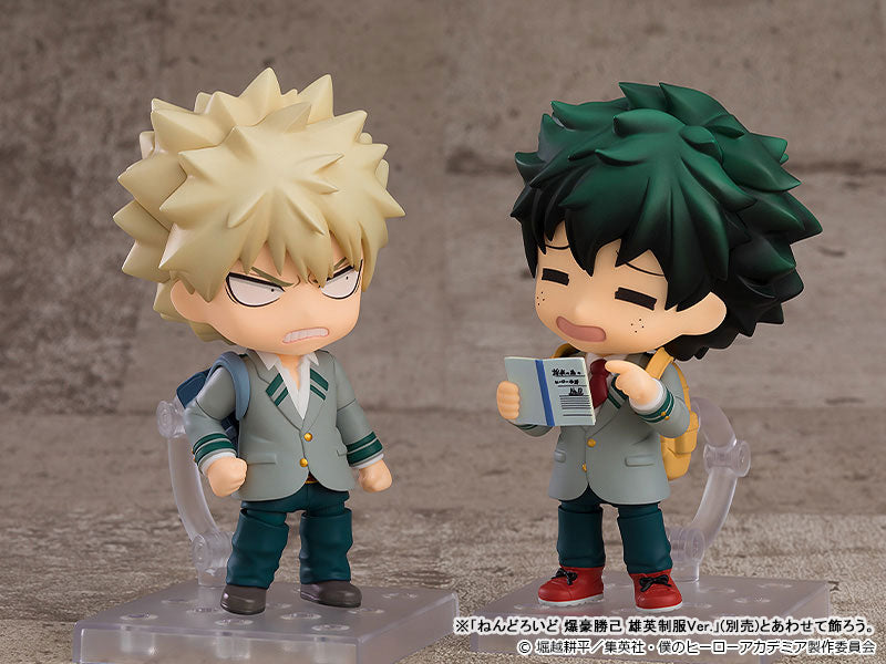 PRE ORDER – NENDOROID - MY HERO ACADEMIA - IZUKU MIDORIYA - U.A. SCHOOL UNIFORM VER.