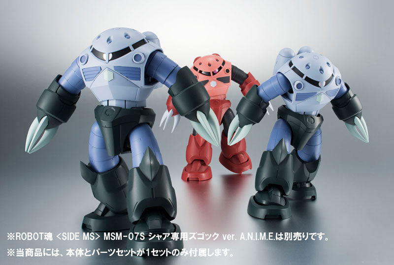 PRE ORDER – ROBOT SPIRITS SIDE MS - MOBILE SUIT GUNDAM - MSM-07 Z'GOK VER. A.N.I.M.E.