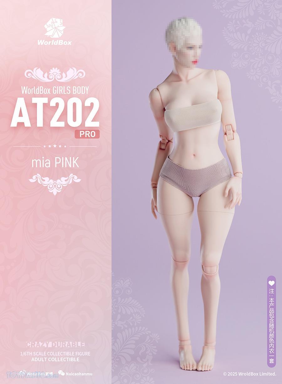 PRE ORDER – 1/6 FEMALE BODY WITH FAT LEGS UPGRADED VERSION MIA PINK