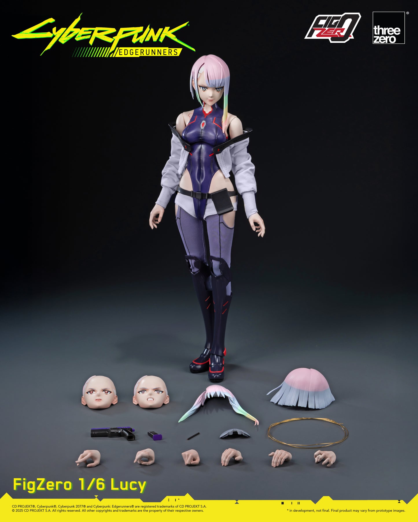 PRE ORDER – 1/6 FIGZERO CYBERPUNK: EDGERUNNERS - LUCY ACTION FIGURE