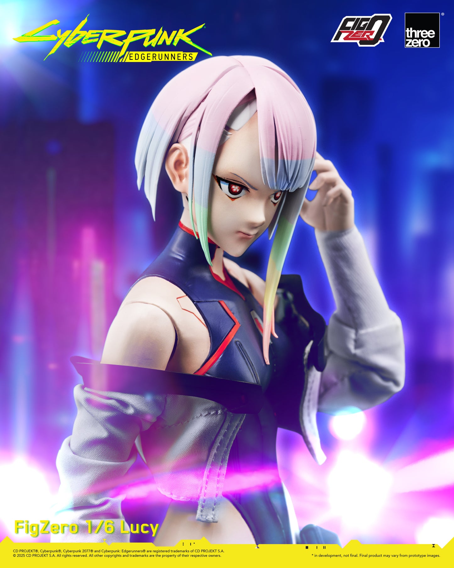 PRE ORDER – 1/6 FIGZERO CYBERPUNK: EDGERUNNERS - LUCY ACTION FIGURE