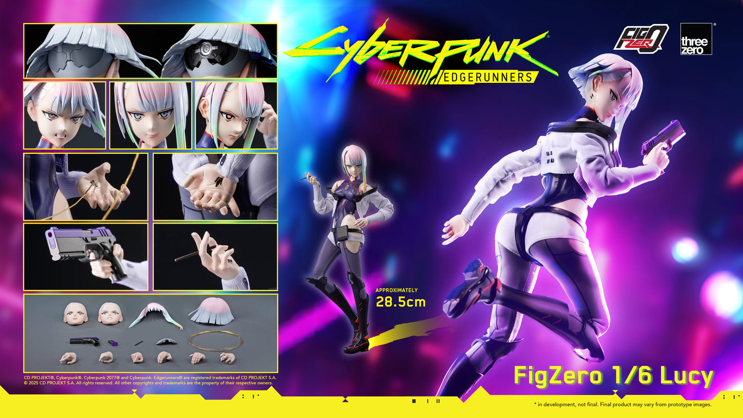 PRE ORDER – 1/6 FIGZERO CYBERPUNK: EDGERUNNERS - LUCY ACTION FIGURE