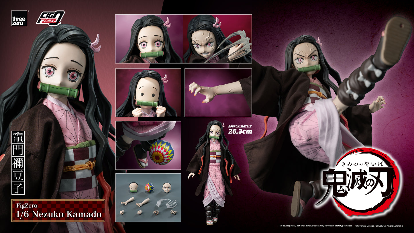 PRE ORDER – 1/6 DEMON SLAYER: KIMETSU NO YAIBA - FIGZERO NEZUKO KAMADO