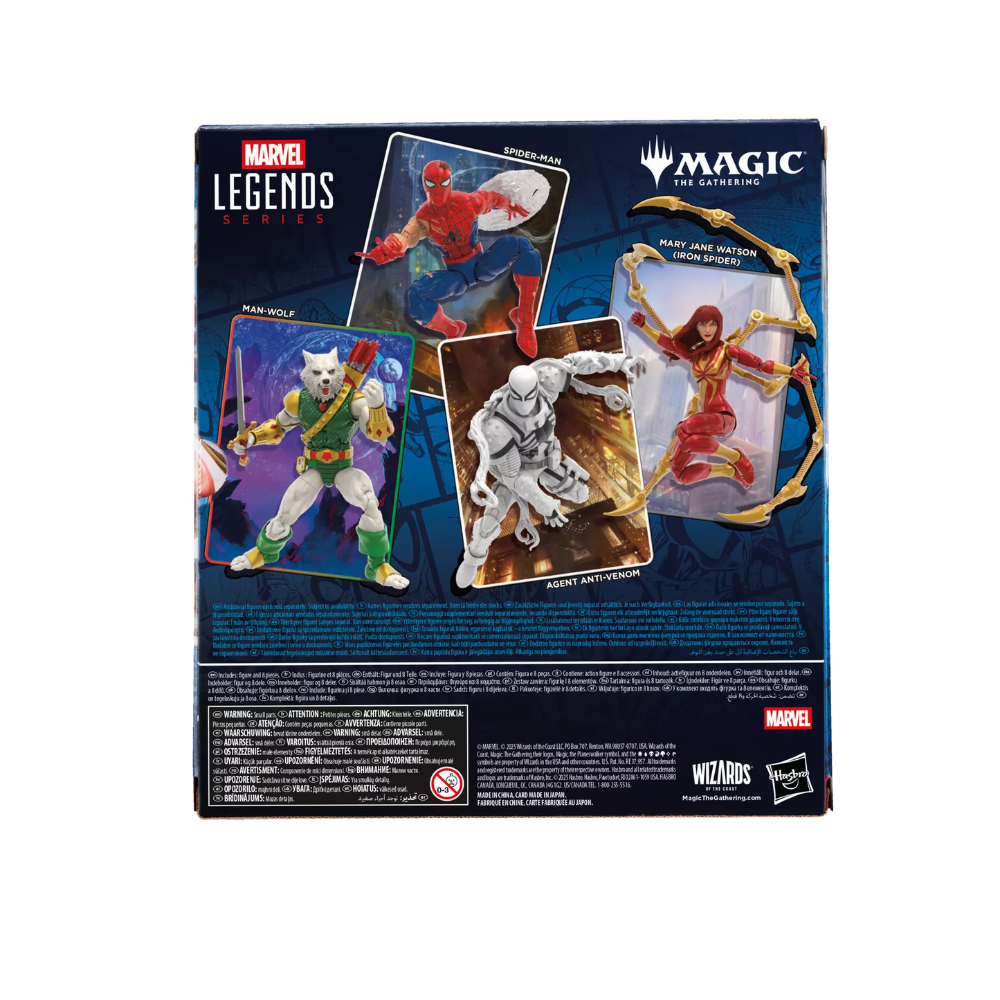 PRE ORDER – MARVEL LEGENDS SERIES MAGIC: THE GATHERING - SPIDER-MAN - MARY JANE WATSON (IRON SPIDER) (4PCS/SET)