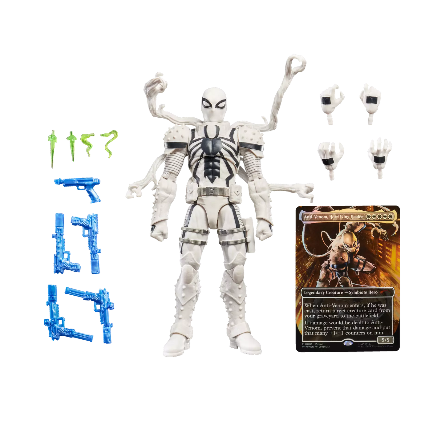 PRE ORDER – MARVEL LEGENDS SERIES MAGIC: THE GATHERING - SPIDER-MAN - AGENT ANTI-VENOM (4PCS/SET)